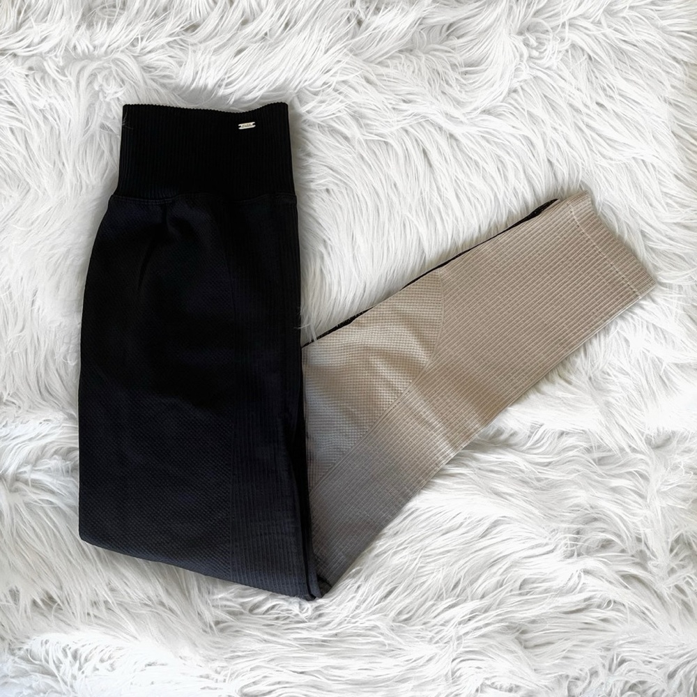 Pink Victoria's Secret Ombre Active Leggings